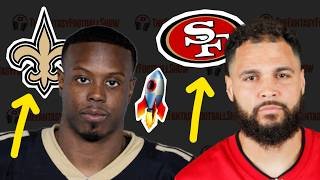 📰 Travis Etienne to SAINTS; Mike Evans to 49ers!