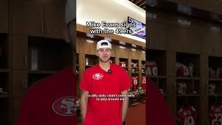 Mike Evans SIGNS With The 49ers