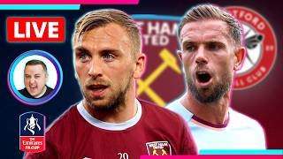 FA Cup DRAW + West  Ham vs Brentford LIVE | FA Cup Watchalong