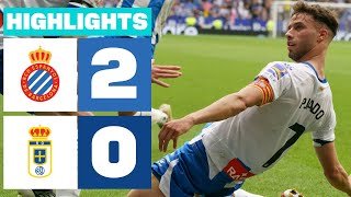 Resumen de RCD Espanyol vs Real Oviedo (2-0)