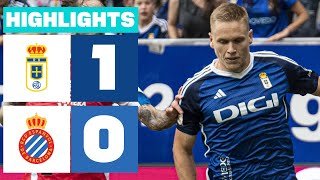 Resumen de Real Oviedo vs RCD Espanyol (1-0)