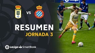 Resumen de Real Oviedo vs RCD Espanyol (0-2)