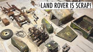 FULL LAND ROVER DISMANTLE AND ITS NOT GOOD NEWS...