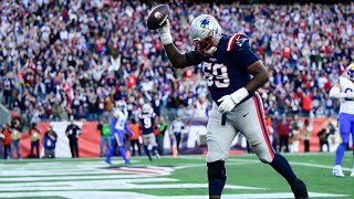 Vederian Lowe - Touchdown - Patriots vs Los Angeles Rams - NFL Week 11 2024