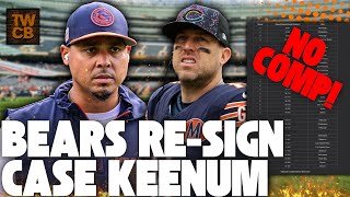 BREAKING: Chicago Bears Re-Sign QB Case Keenum + Bears Wont Receive Comp Picks For Ian Cunningham