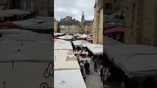 Market day, Sarlat, France #frenchlife #frenchmarket #sarlat #perigord #frenchfood