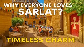 Sarlat-la-Canéda 🇫🇷 Walkthrough | Market Day, Medieval Streets & French Charm