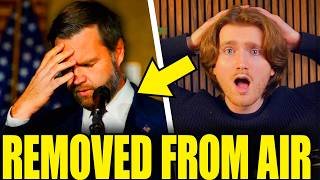 Vance Abruptly Kicked Off Air As Trump Turns On Him Over War