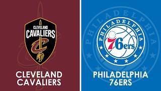 Cleveland Cavaliers vs Philadelphia 76ers NBA Live Scoreboard