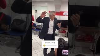 Morocco coach Vahid Halilhodzic dancing 😂👍