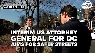 DC's interim US Attorney General, Edward Martin Jr. vows swift action on crime
