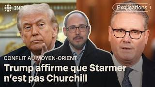 Guerre en Iran : Donald Trump « mécontent » contre le Royaume-Uni | Première ligne