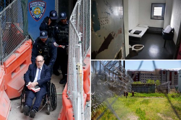 Harvey Weinstein claims he was punched in the face by fellow Rikers inmate, moans about miserable life behind bars