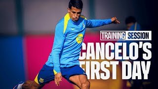 CANCELO'S FIRST TRAINING WITH THE TEAM | FC BARCELONA 🔵🔴