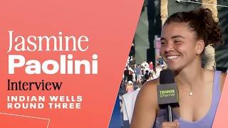 Jasmine Paolini enjoying Italian food on the road 🍝 | 2026 Indian Wells