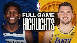 TIMBERWOLVES at LAKERS | FULL GAME HIGHLIGHTS | October 24, 2025