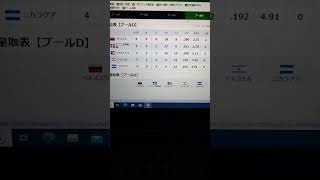 WBC プールDの順位表