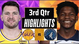 Los Angeles Lakers vs Timberwolves  Full Game Highlights 3rd Qtr | Mar 10 | 2026 NBA Highlights