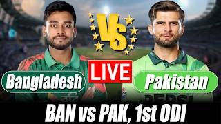 Bangladesh vs Pakistan live Score 2026 | BAN vs PAK live Score 1st ODI Bangla Commentary & Analysis