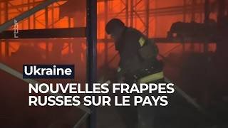 Guerre en Ukraine : nouvelles frappes russes sur le pays - RTBF Info