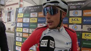 Kévin Vauquelin - Interview au départ - Etape 4 - Paris-Nice 2026