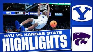 BYU vs Kansas State | BIG 12 TOURNAMENT | FULL GAME HIGHLIGHTS | BYU BASKETBALL