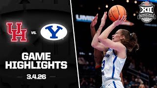 Houston vs. BYU Highlights | 2026 Phillips 66 Big 12 Women’s Basketball Tournament