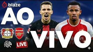 BAYER LEVERKUSEN X ARSENAL | OITAVAS DE FINAL CHAMPIONS LEAGUE 2026 | DIRETO BAYARENA