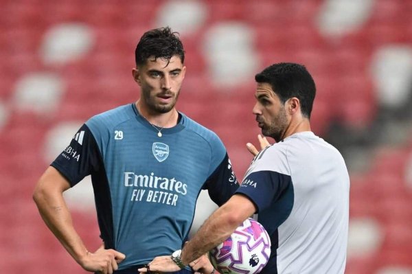 Kai Havertz, the Arsenal forward with Mikel Arteta’s trust