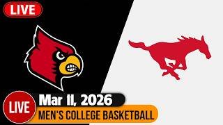 SMU vs Louisville LIVE 03/11/2026 | Men's College Basketball | NCAAM Today