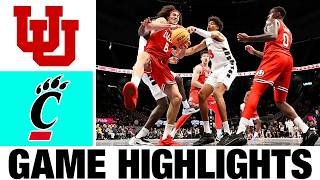Utah vs Cincinnati Highlights | Men's Basketball | College Basketball 2026