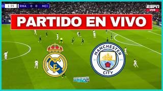 ✅ REAL MADRID 🆚 MANCHESTER CITY EN VIVO CHAMPIONS LEAGUE - OCTAVOS DE FINAL IDA