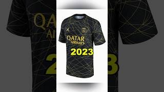 PSG Jersey Evolution.