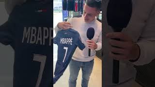 Il y a problème qvec le nouveau maillot du PSG ?? #psg #mbappe #maillot #football #shorts # #troll