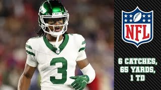 Jets WR John Metchie III ALL CATCHES vs. Ravens | 2025 Week 12 FULL Highlights