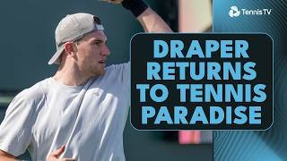 Defending Champion Jack Draper Clashes With Bautista Agut on Return | Indian Wells 2026