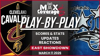 🔴LIVE - Cleveland Cavaliers vs Orlando Magic - Play-By-Play & Reactions (3/11/26)