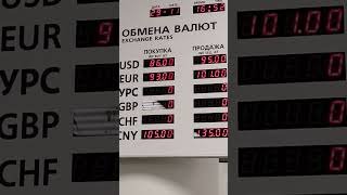 Наличный курс доллара рубля евро Краснодар сегодня валюта  #курс #доллар #рубль Банк ДОМ.РФ
