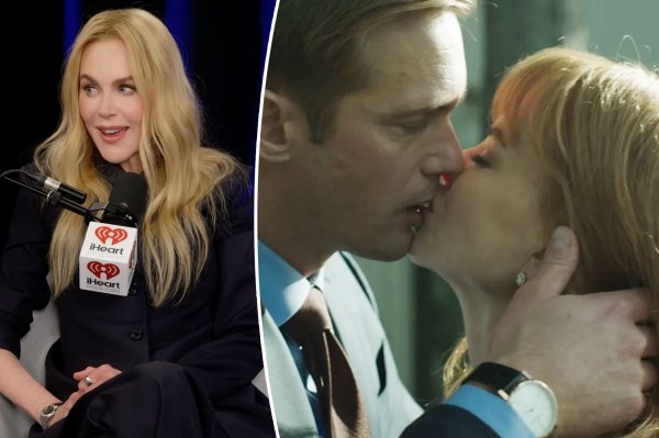Why Nicole Kidman was grossed out kissing Alexander Skarsgård in ’Big Little Lies 