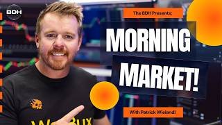 DayTrading The Nasdaq Open With Patrick Wieland!