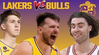 Lakers vs Bulls LIVE Play By Play & Reaction!