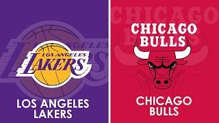 Los Angeles Lakers vs Chicago Bulls NBA Live Scoreboard