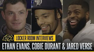 Ethan Evans, Cobie Durant & Jared Verse On Key Plays From 21-19 Win Over The Seahawks
