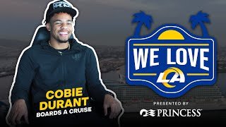 Cooking, Dancing & Lounging On A Cruise Ship With Cobie Durant | We Love LA Ep.3