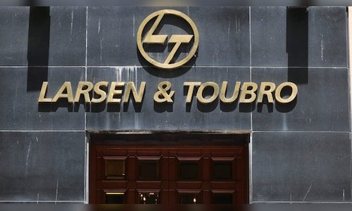 L&T shares fall after second price target cut in two days due to West Asia crisis - CNBC TV18