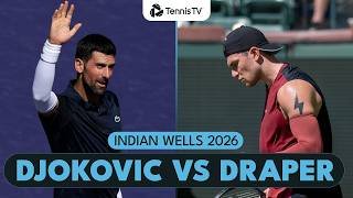 Novak Djokovic vs Jack Draper Instant CLASSIC 🥵 | Indian Wells 2026 Highlights