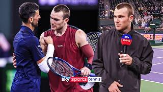 'Overwhelmed, I've gone through hell' | Jack Draper beats Novak Djokovic for FIRST TIME