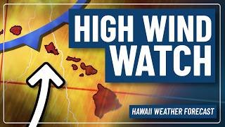 High Wind Watch Issued Ahead of Next Round of Kona Low Storms | Hawaii Weather Update