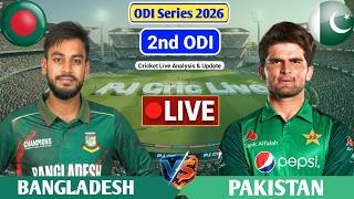 Bangladesh Vs Pakistan 2nd ODI Match | Live Score Analysis & Discussion | BAN vs PAK Odi Cricket