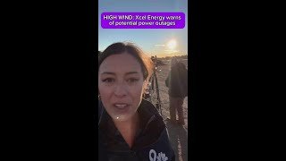 Xcel Energy warns of potential power outages